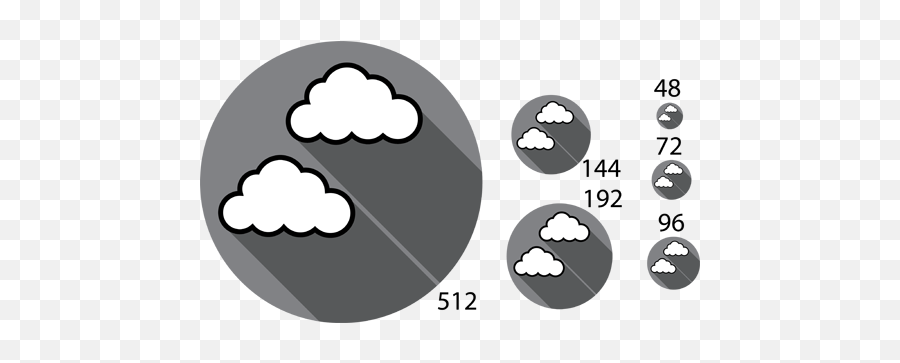 A New Logo Icon For Forecastie - Weather App U2014 Steemit Dot Png,Where Is My Weather Icon