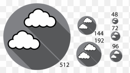A New Logo Icon For Forecastie - Weather app u2014 Steemit Dot png
