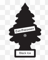 Little Tree Air Freshener Black Ice - Magic png