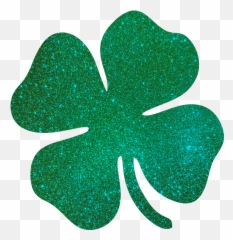 Glitter Clipart Shamrock Transparent Free - Kleeblatt Glitzer Png,Shamrock Png