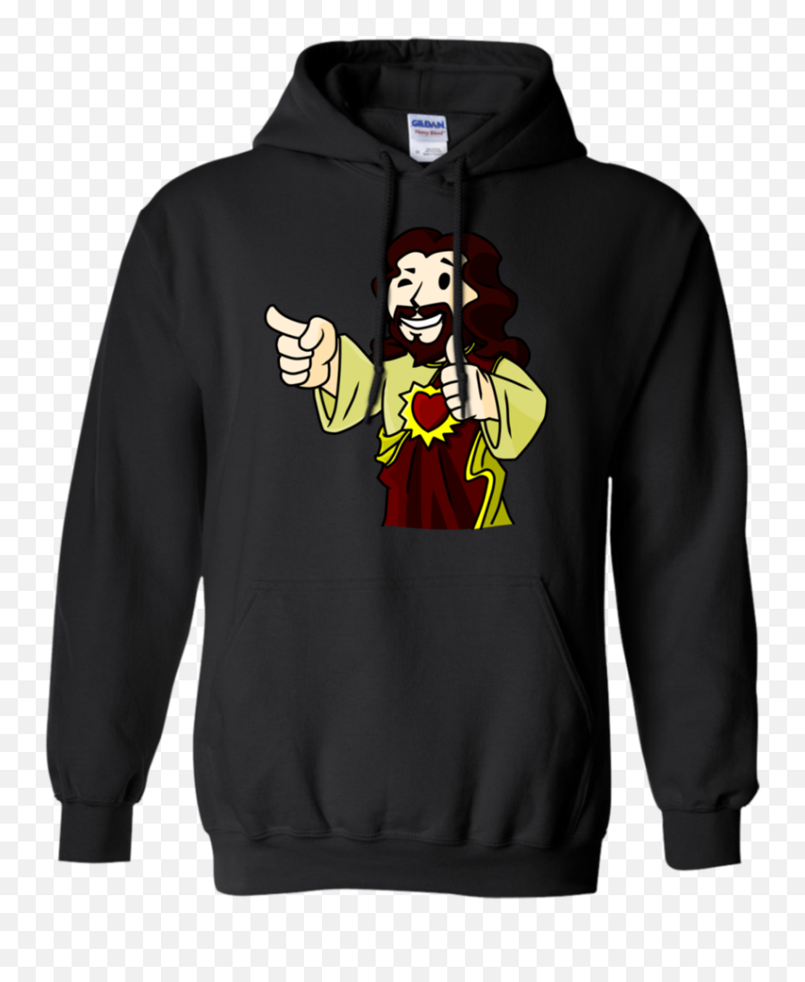Download Buddy Christ T Shirt Hoodie - Marvel Comics Characters Hoodie Png,Buddy Christ Png