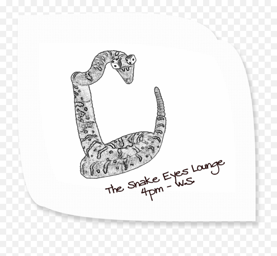 The Snake Eyes Lounge - Serpent Full Size Png Download Doodle,Serpent Png