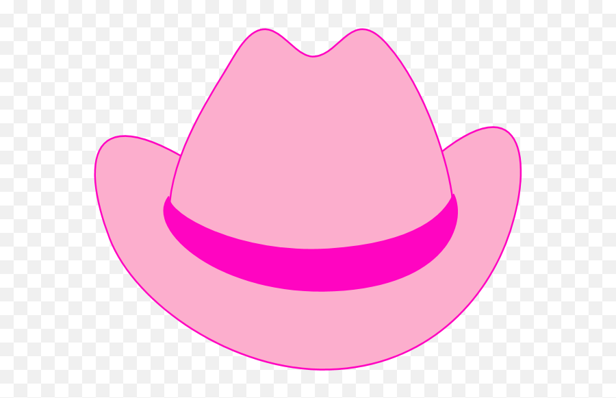 Cowboy Hat Wboy Clipart 4 - Clipartingcom Cowboy Hat Cartoon Pink Png,Cowboy Hat Png Transparent