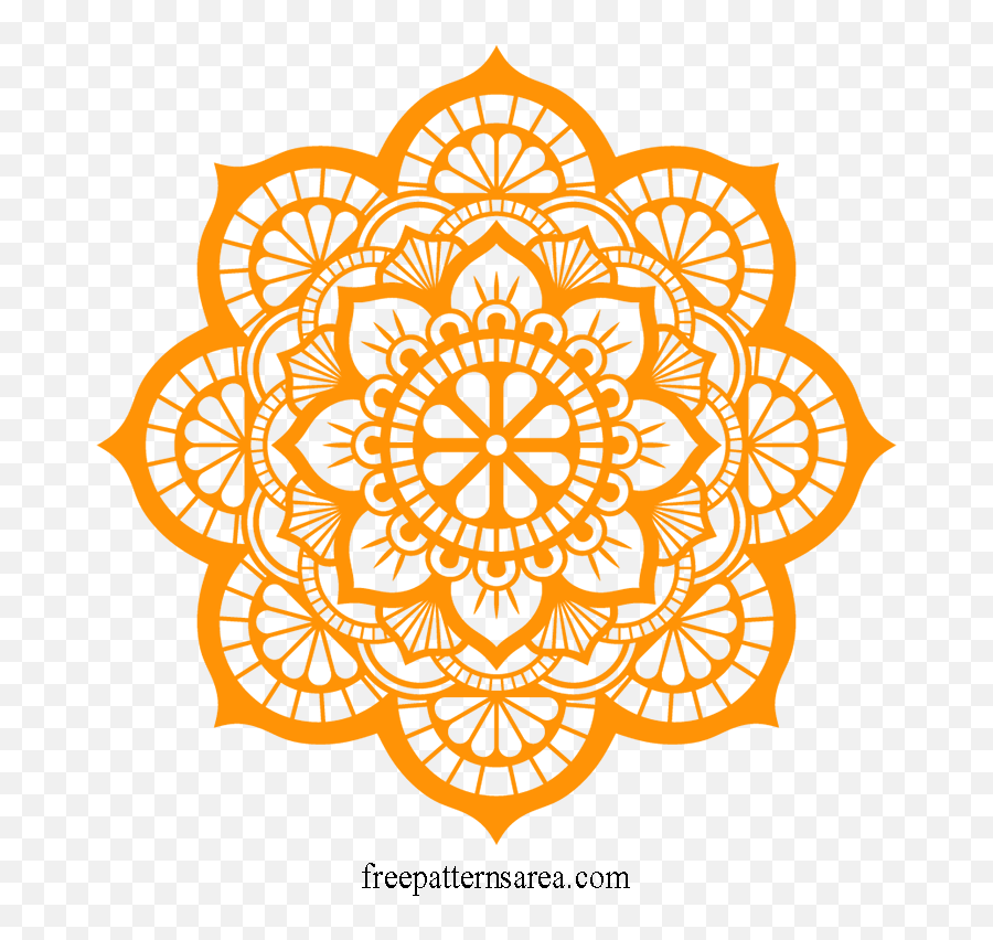 Lotus Mandala Vector Art Pattern Files - Free Flower Mandala Svg Png,Mandala Png