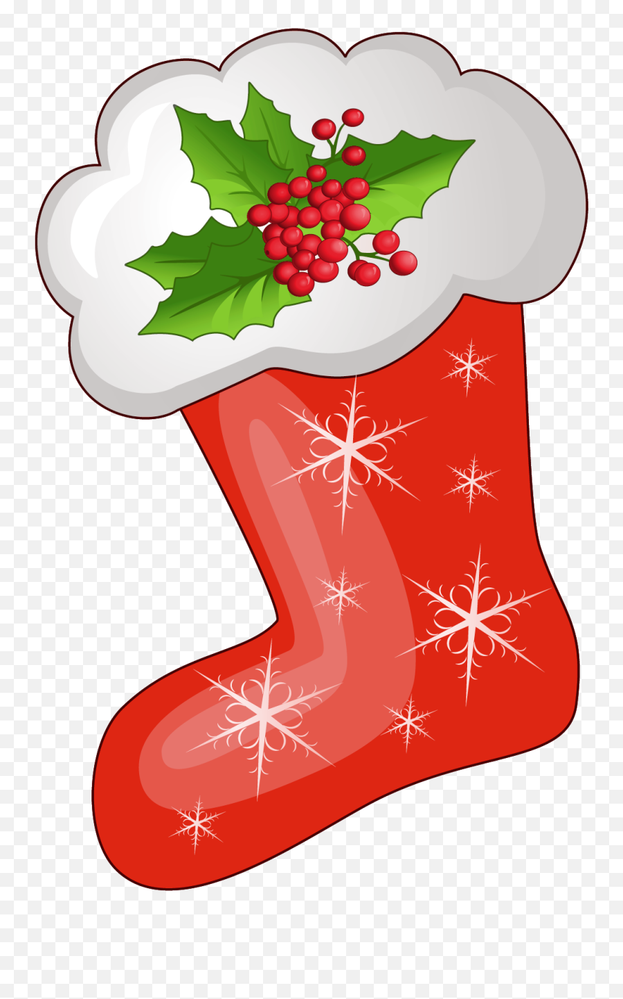 Transparent Christmas Red Stoking Png Clipart - Printable Christmas Socks Clipart,Christmas Stockings Png