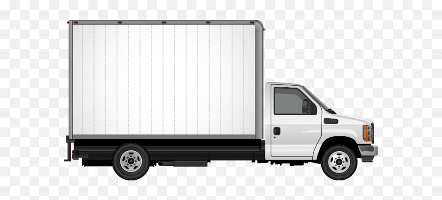 Download White Moving Truck Facing Right - Mover Van Png Moving Truck Png,Van Png