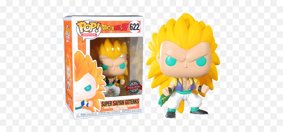 Pop Animation Dragon Ball Z - Super Saiyan Gotenks Exclusive Super Saiyan 3 Gotenks Pop Png,Gotenks Png