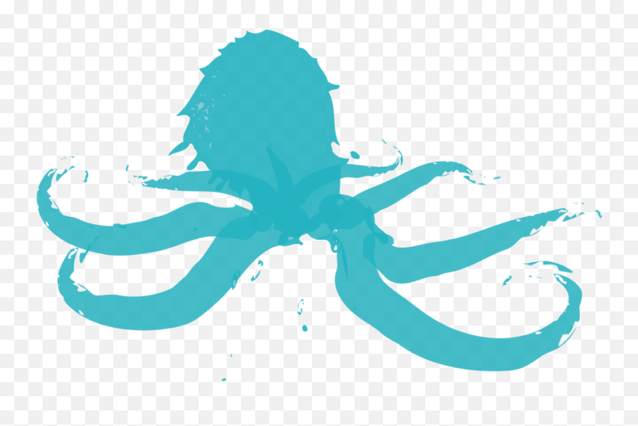 Blue Abstract Octopus Illustration - Free Stock Photos Illustration Png,Octopus Transparent Background