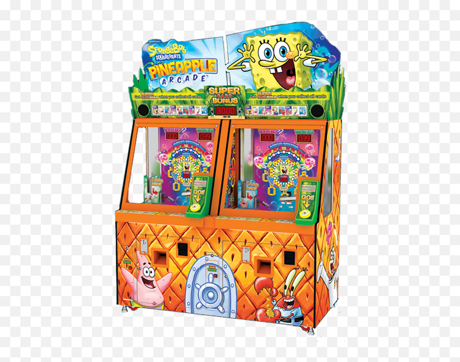 Spongebob Squarepants Pineapple Arcade - Primetime Amusements Spongebob Pineapple Arcade Png,Spongebob Characters Png