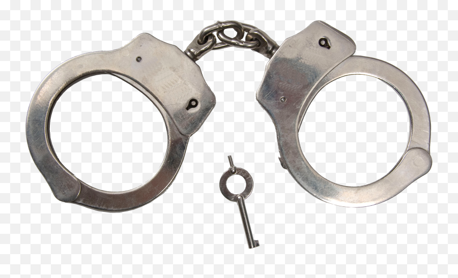 Classic Metal Handcuffs Png Image - Handcuff With Transparent Background,Handcuffs Png