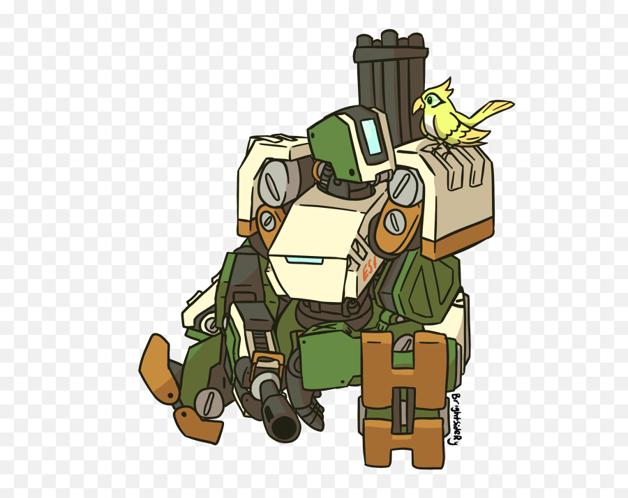 Overwatch Bastion Fanart - Bastion Overwatch Png,Bastion Png