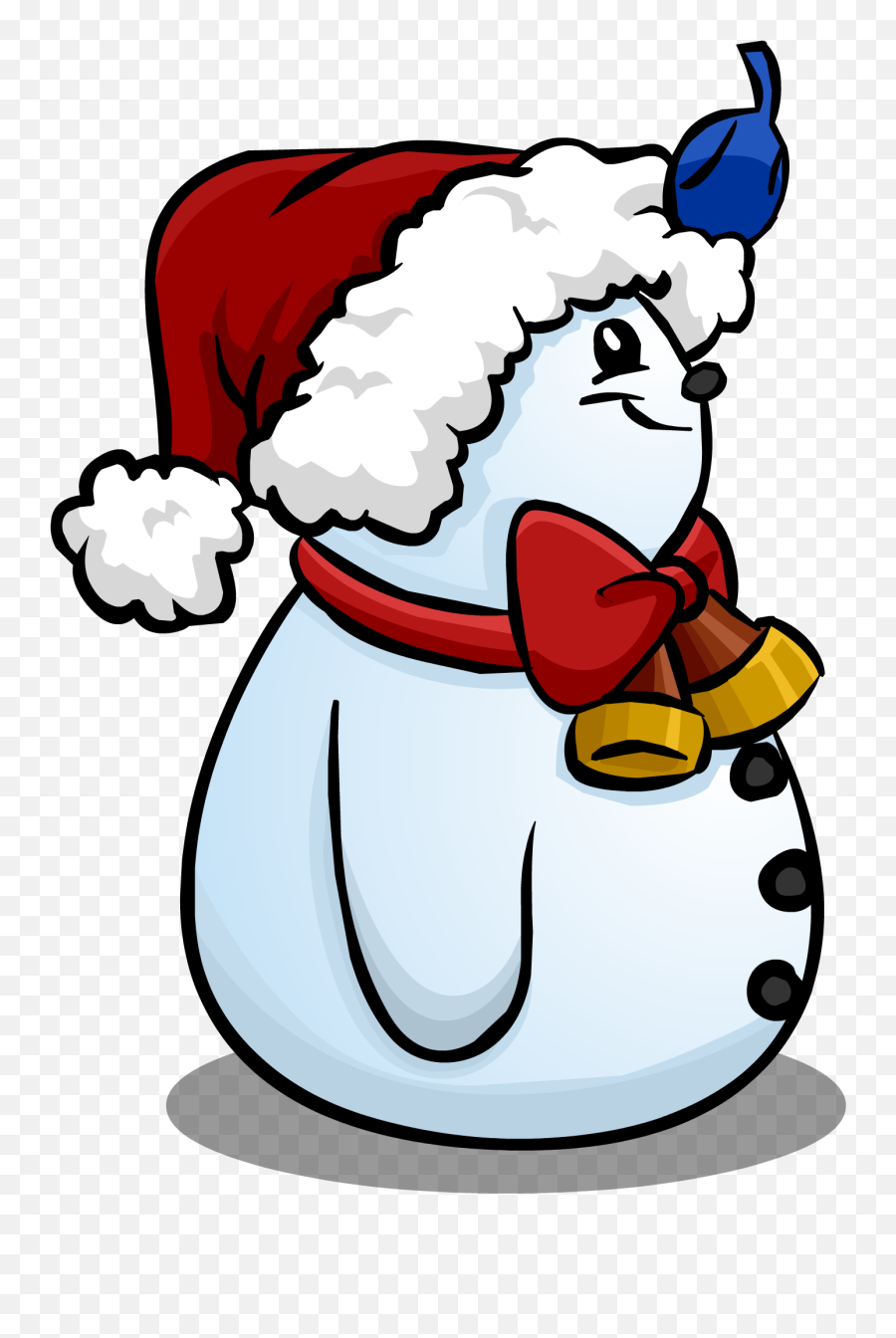 Santa Hat Snowman Sprite 007 - Portable Network Graphics Png,Cartoon Santa Hat Png
