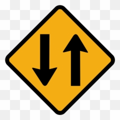 Travel Two Way Traffic Sign Direction Road - Two Way Traffic Sign Png,Traffic Png
