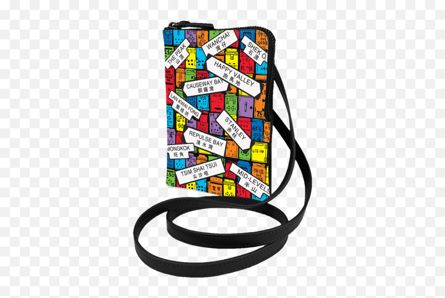 Street Signs Crossbody Phone Pouch - Cable Png,Street Signs Png