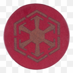 Star Wars Sith Inspired Coaster - Circle png