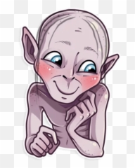 Sticker Maker - Cartoon Png,Gollum Png