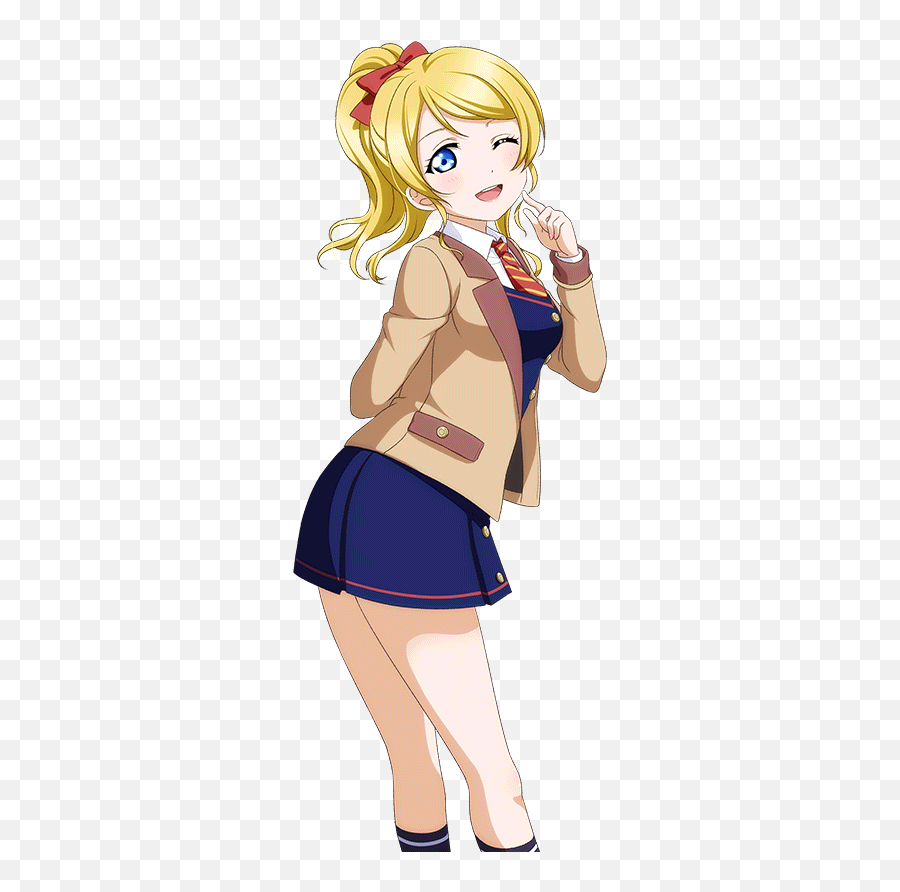 Card - Cartoon Png,Eli Ayase Transparent