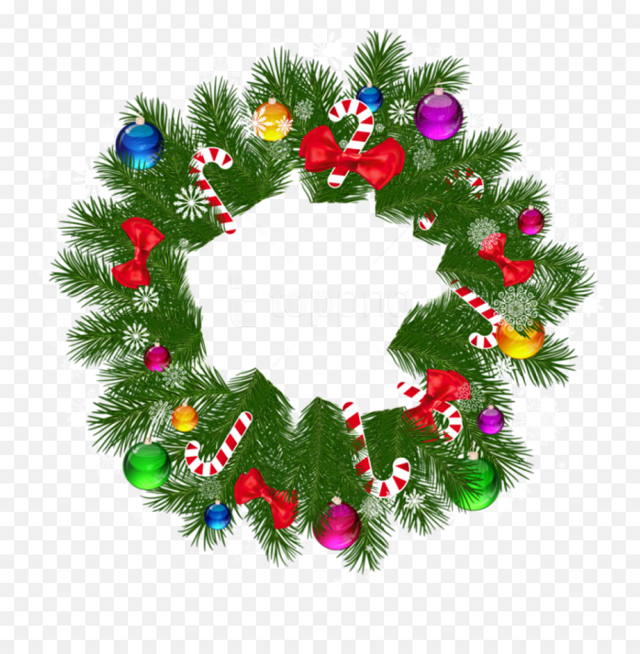 Christmas Wreath Png - Clipart Christmas Wreath Png,Christmas Wreath Png