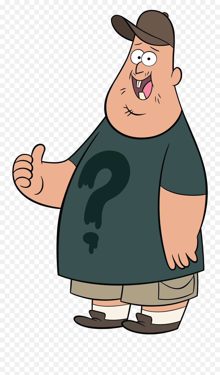 Gravity Falls Character Soos Ramirez - Soos Gravity Falls Personajes Png,Grunkle Stan Png