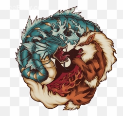 Gyarados Arcanine Hd Png Download