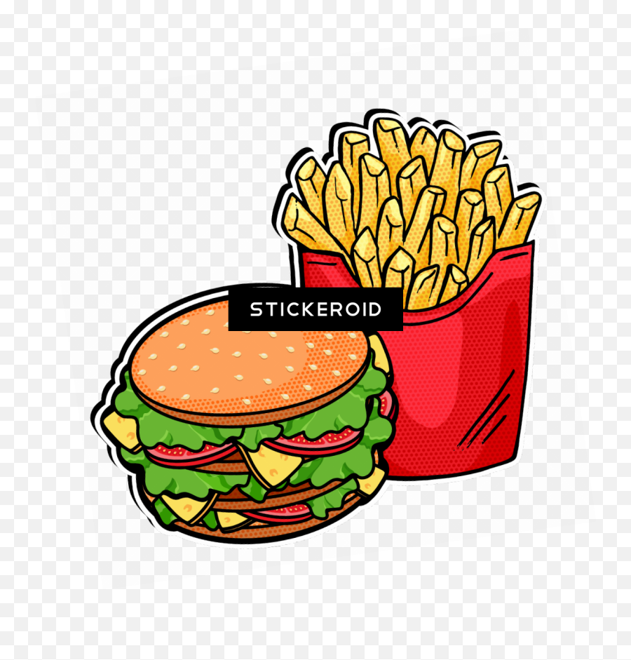 Burger And Fries - Burger And Fries Png,Burger And Fries Png
