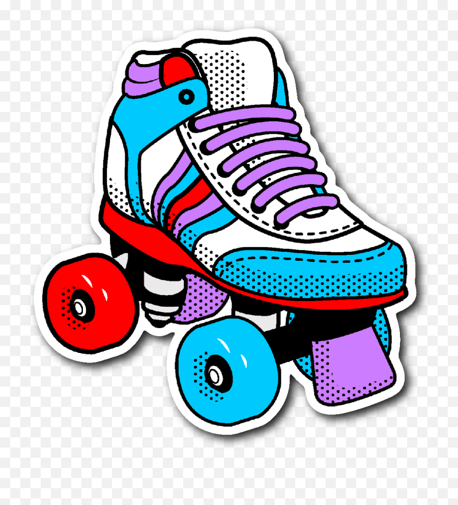 Library Of I Heart The 80s Svg Black And White Png Files - Roller Skates Png,80s Png
