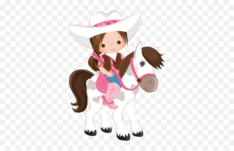 Cowboy E Cowgirl - Cowgirl On Horse Cartoon Png,Cowgirl Png