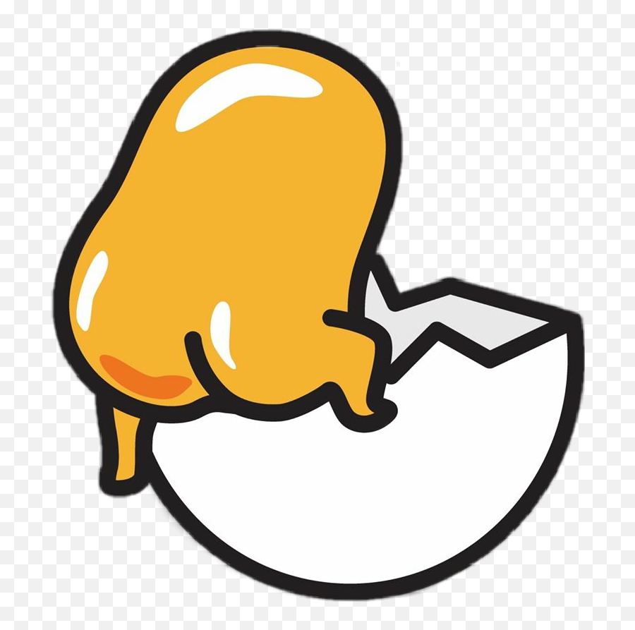 Gudetama Png - Gudetama Sticker Gudetama Facebook Stickers Cute Gudetama,Gudetama Png