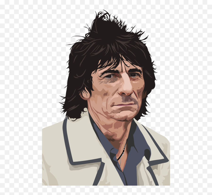 Ronnie Wood The Rolling Stones Musician - Transparent Clipart Logo Rolling Stones Png,Rolling Stones Png