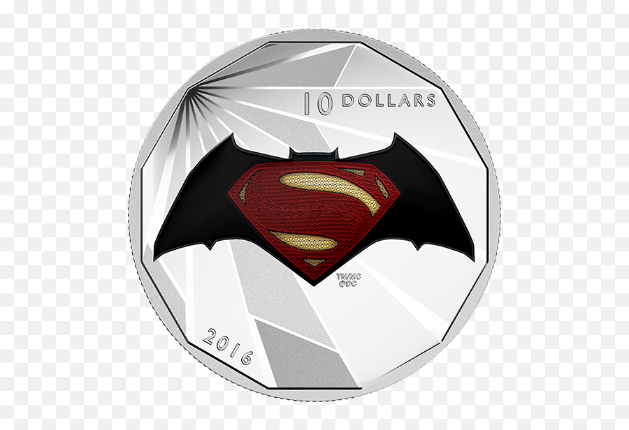 Dawn Of Justice - Batman Vs Superman Coin Png,Supermans Logo