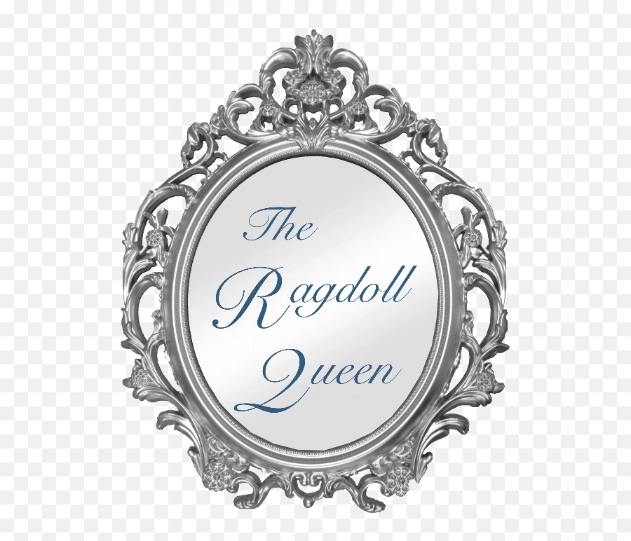 Thequeensragdolls - Fancy Round Mirrors Drawing Png,Ragdoll Logos