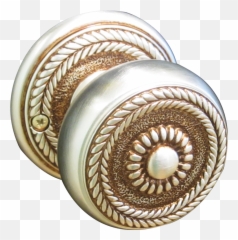 Buy Leningrado Door Knob - Matt Silverold Gold Finish Old Silver Door Knob Png,Door Knob Png
