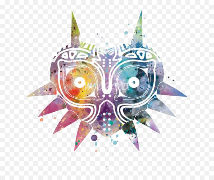 Largest Collection Of Free - Toedit Majorau0027s Mask Stickers Majoras Mask Png,Majora's Mask Logo