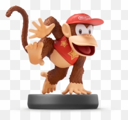 Gallery Individual Nintendo Amiibo Figures - Super Smash Bros Diddy Kong png