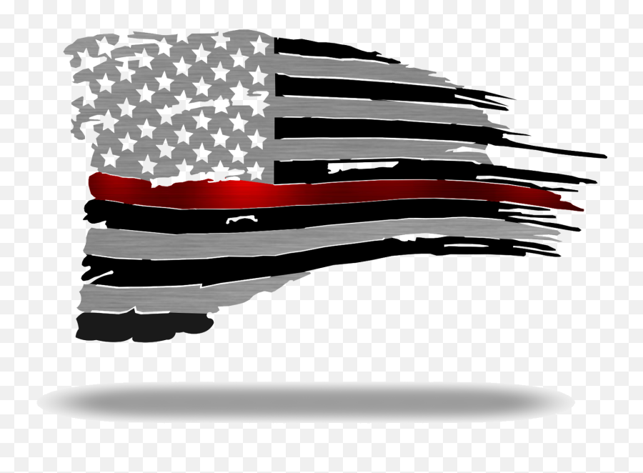 Us Flag Png Tattered - Tattered American Flag Metal Art,American Flag Clipart Transparent