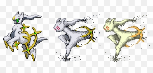 Arceus Sprite My Stylised Beta - Moving Pics Gif Pokemon Png,Arceus Png