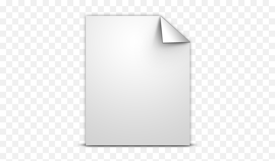 Document Generic White Icon - Horizontal Png,Generic Document Icon Creative Commons