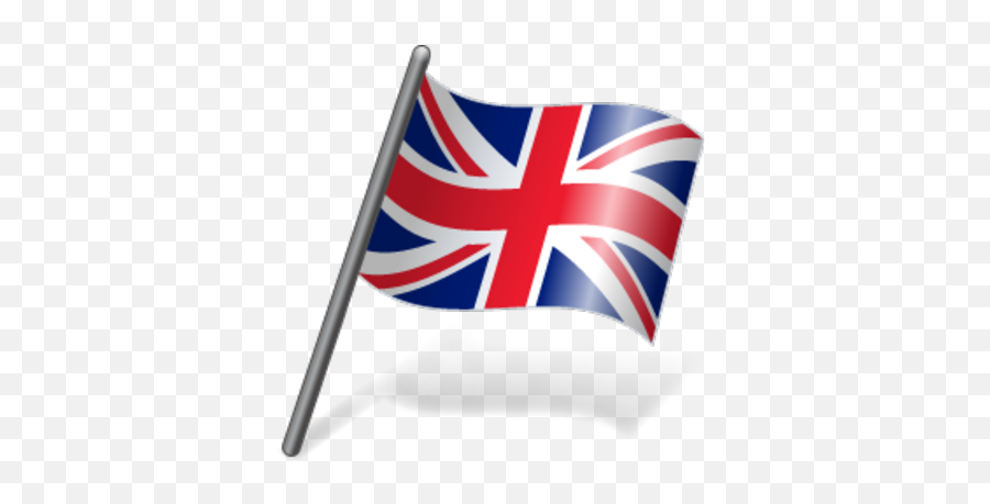 English Flag Psd Free Download - Cartoon British Flag Transparent Png,British Flag Icon