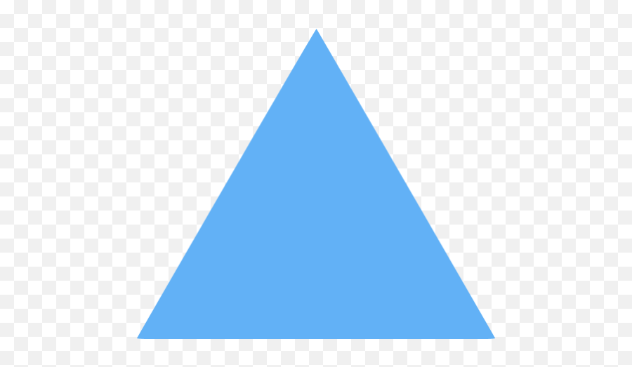 Tropical Blue Triangle Icon - Gif Png,Blue Triangle Png