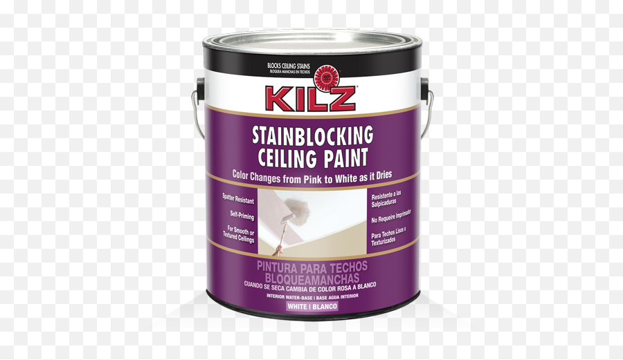 Kilz Color Change Ceiling Paint - Kilz Png,Cil Icon Grey