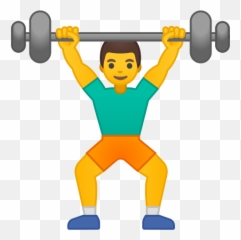 Weight Lifter Emoji Meaning With Pictures From A To Z - Gym png