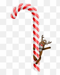 Free Candy Cane Clipart Transparent - Christmas Candy Cane Transparent Background Png,Candy Cane Transparent Background