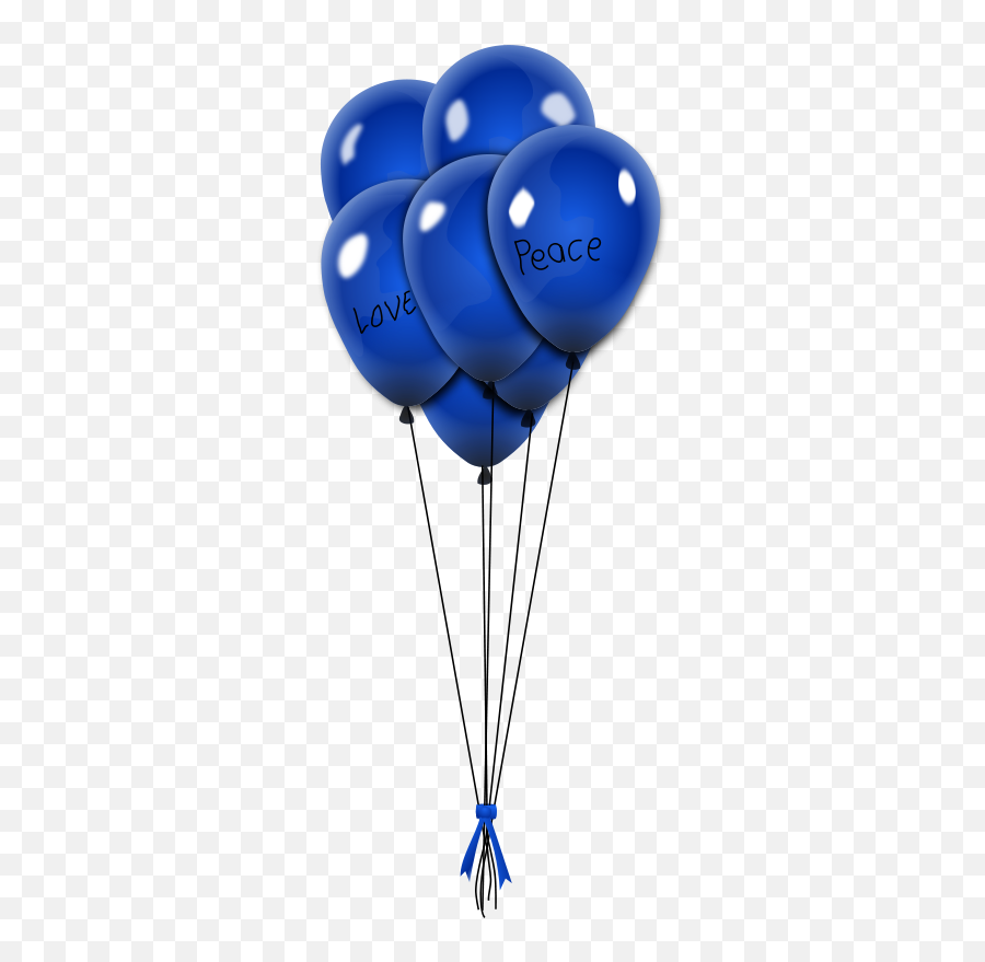 Balloons - Blue Balloons Png File,White Balloons Png