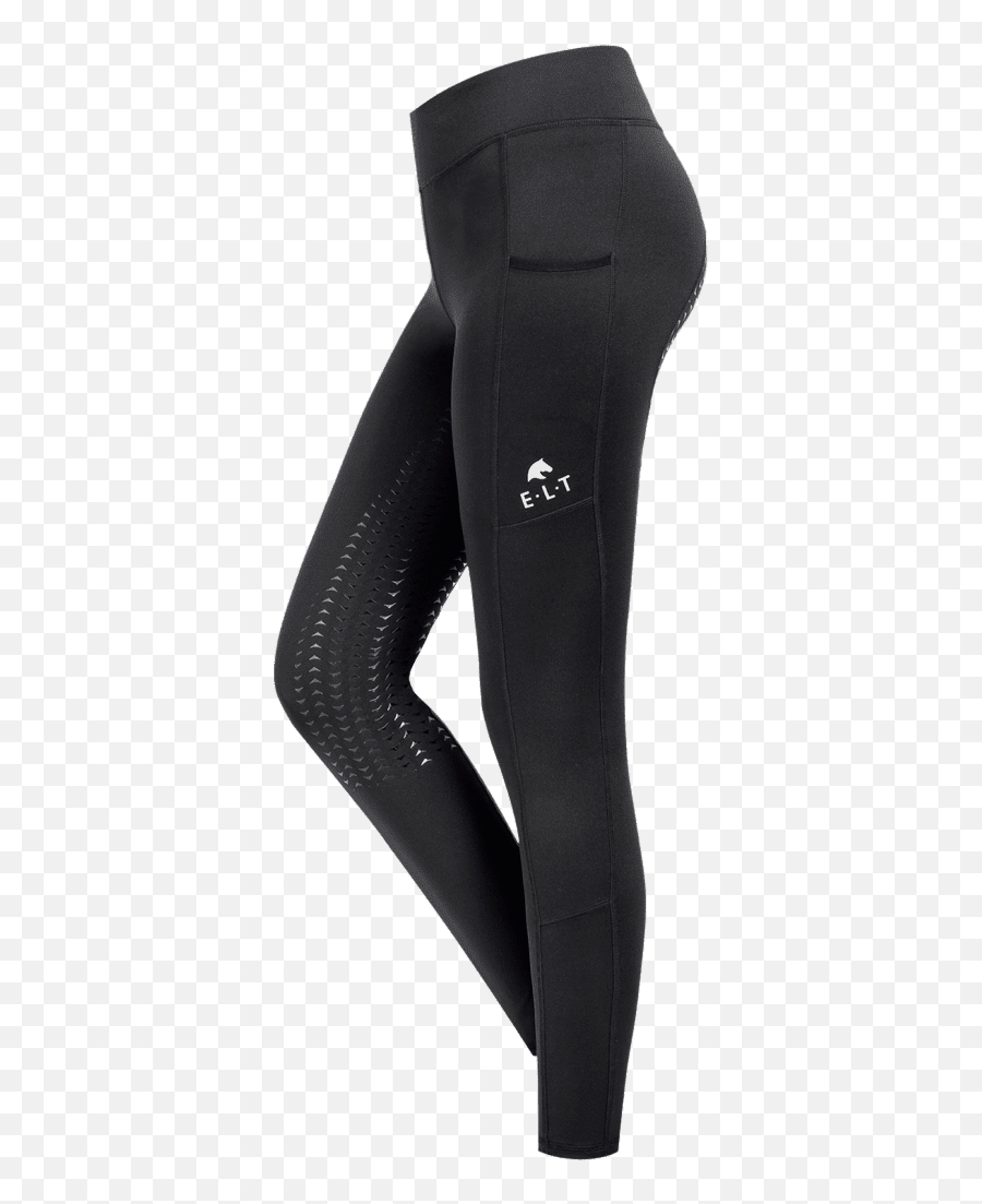 Waldhausen Riding Leggings Ella In Black Leponade - Reitleggings Damen Png,Girls Ua Icon Pant