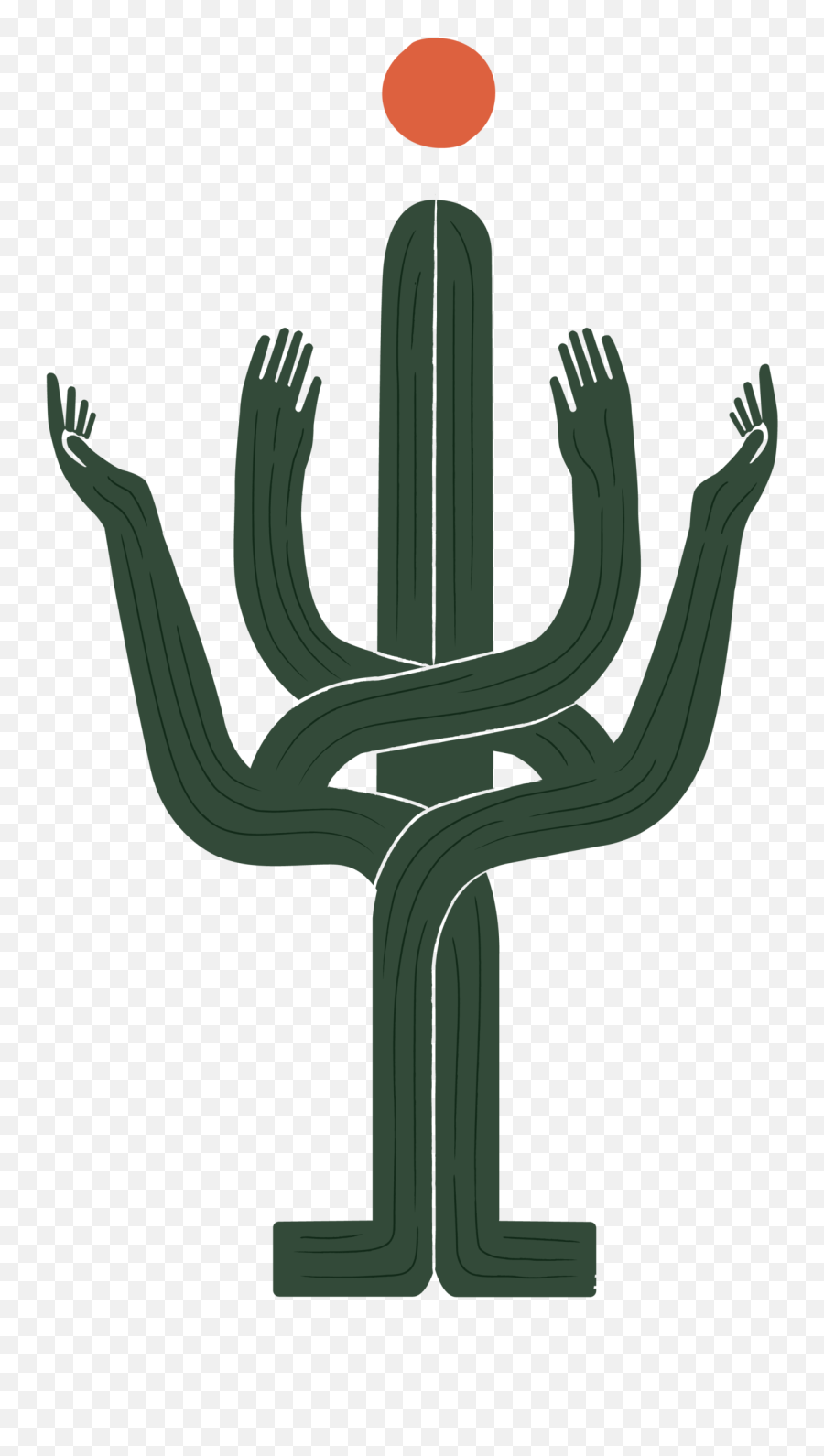 Cactus Arms - Vertical Png,Cactus Icon