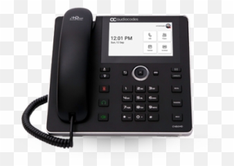 Ip Phones - unified communications desk phones Audiocodes C450hd Teams png