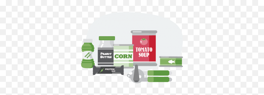 Food Readygov - Food Supply In Emergency Kit Png,Fema Icon