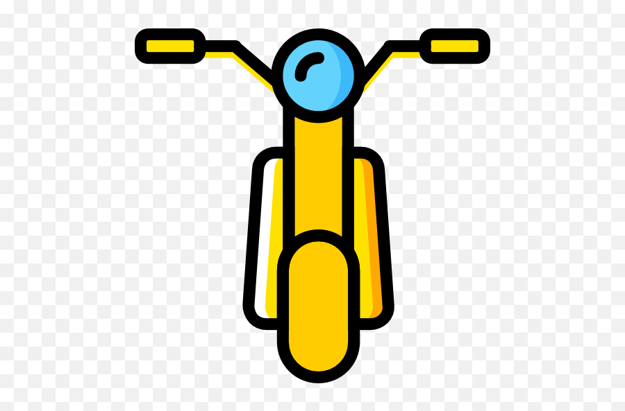 Motorbike - Free Transport Icons Motorbike Front Vector Png,Motorcycle Icon Png