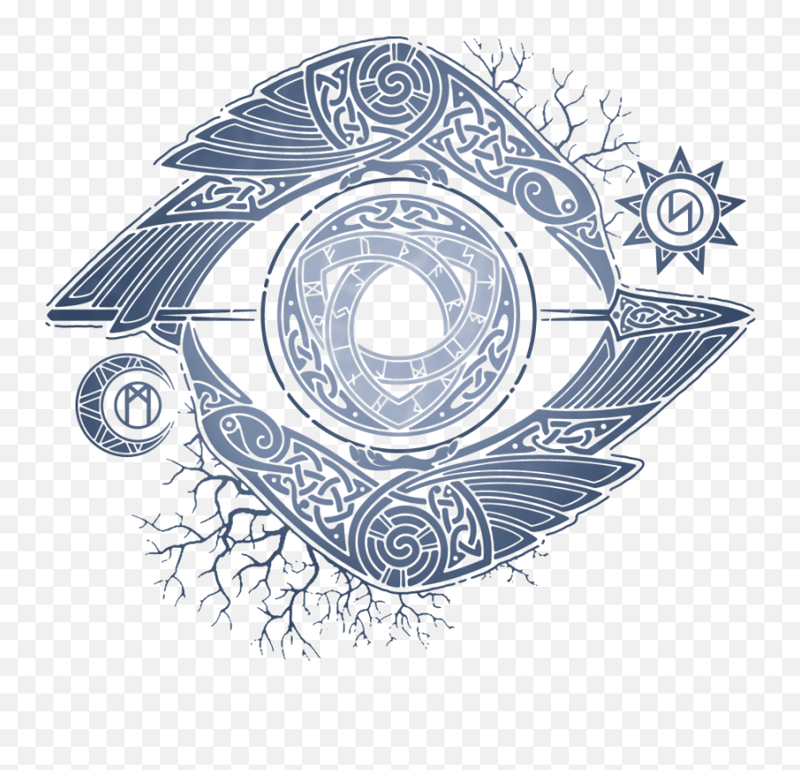 Is The Triquetra A Norse Symbol I Love This Design - Eye Of Odin Symbol Png,Triquetra Png