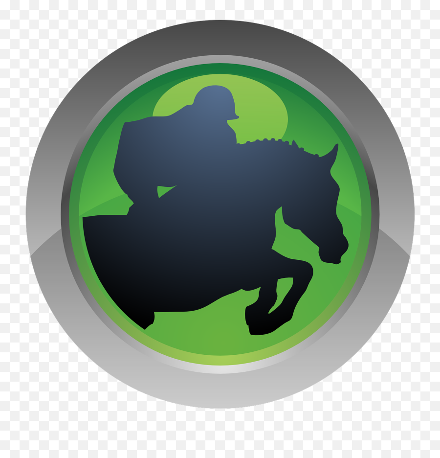 Sport Horse Riding Icon - Free Vector Graphic On Pixabay Horse Silhouette Transparent Jumpinh Png,Horse Icon